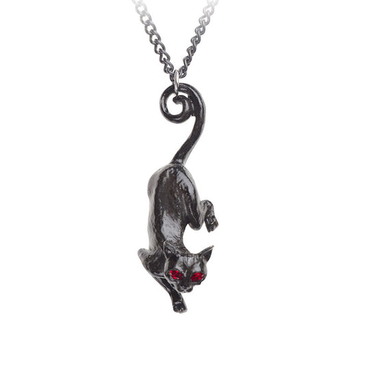 Shrine of Hollywood CAT SITH NECKLACE cat necklace Gothic Necklace Jewelry - Necklaces and Chokers