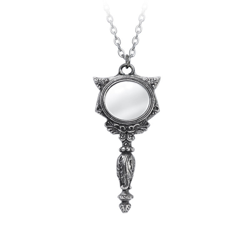 Shrine of Hollywood SACRED CAT VANITAS NECKLACE cat necklace Jewelry - Necklaces and Chokers