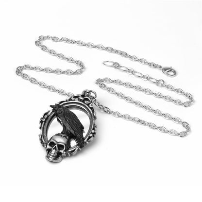 Shrine of Hollywood REFLECTIONS OF THE RAVEN NECKLACE Jewelry - Necklaces and Chokers Raven necklace