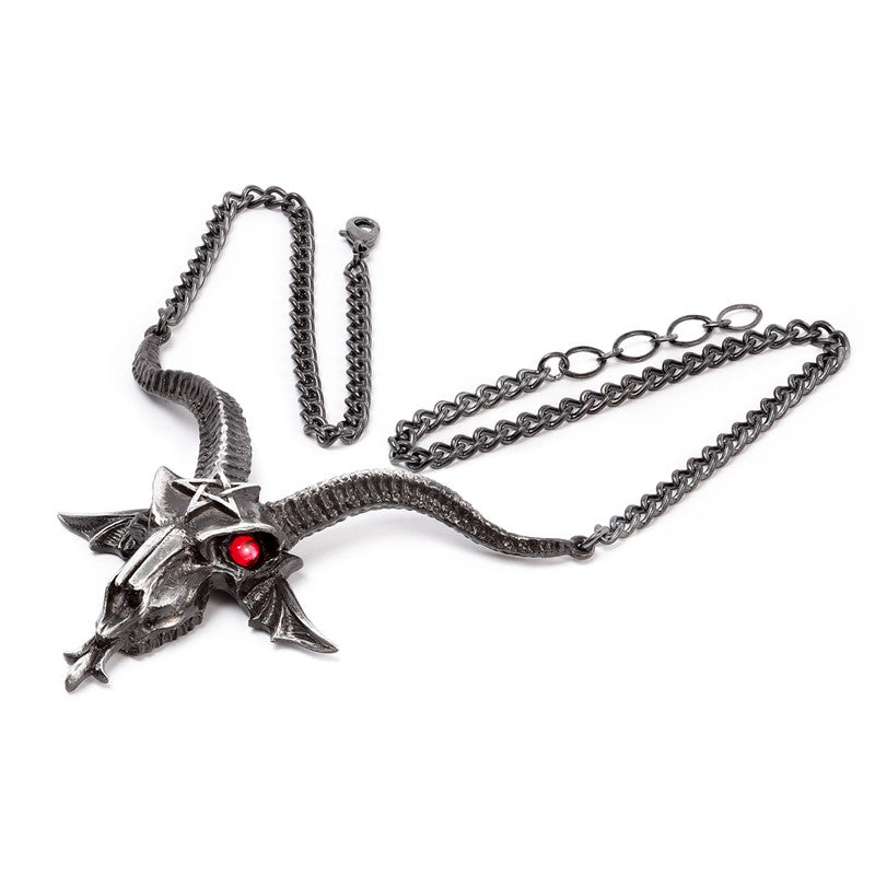 Shrine of Hollywood BAPHOMETICA NECKLACE Baphomet Necklace Gothic Necklace Jewelry - Necklaces and Chokers pagan necklace