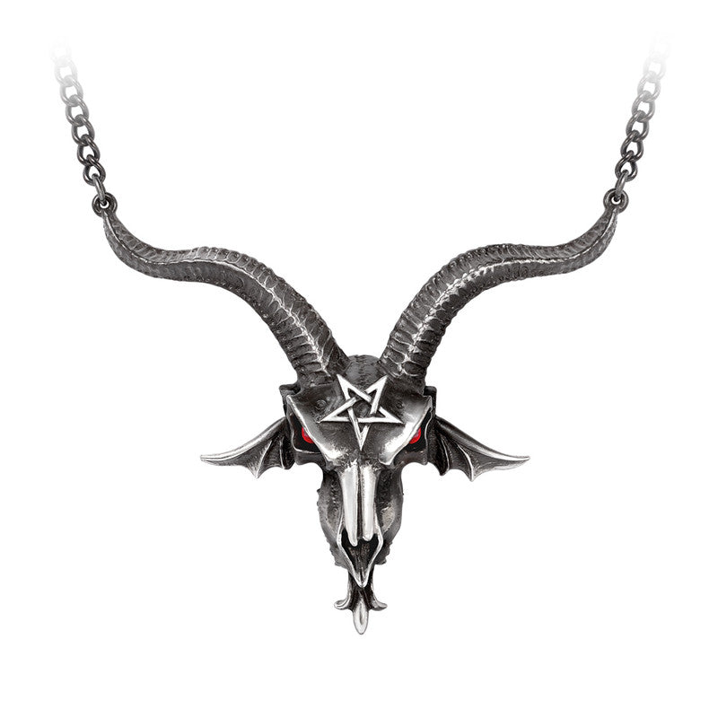 Shrine of Hollywood BAPHOMETICA NECKLACE Baphomet Necklace Gothic Necklace Jewelry - Necklaces and Chokers pagan necklace