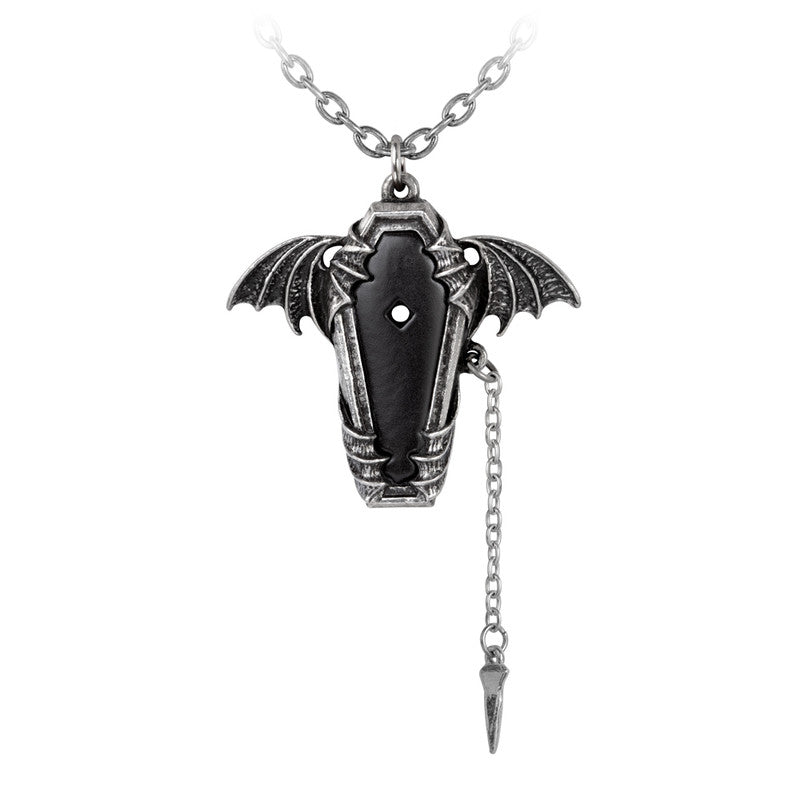 Shrine of Hollywood ETERNAL SLEEP NECKLACE coffin necklace Gothic Necklace Jewelry - Necklaces and Chokers