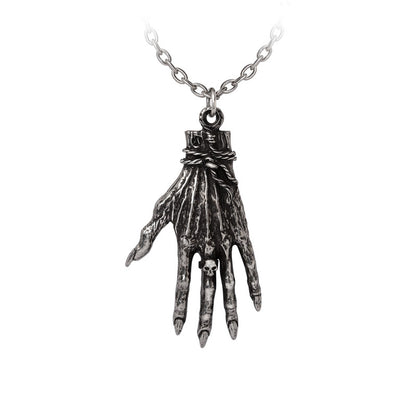 Shrine of Hollywood HAND OF GLORY PENDANT Gothic Necklace Jewelry - Necklaces and Chokers