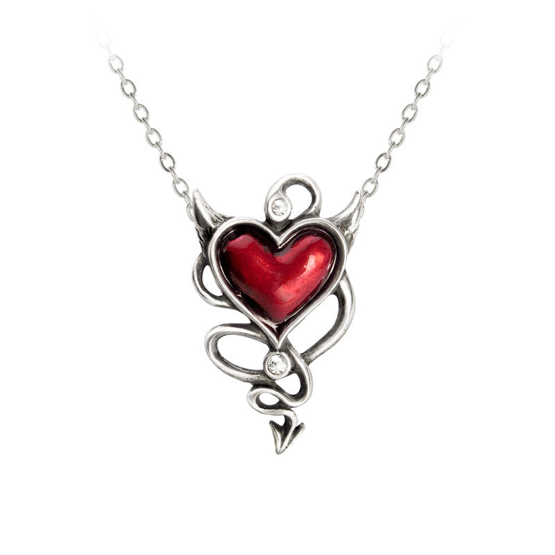 HORNED HEART NECKLACE