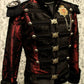 DOMINION JACKET - RED AND BLACK - size Small