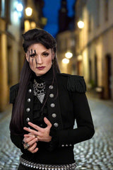 TOREADOR JACKET - BLACK DENIM