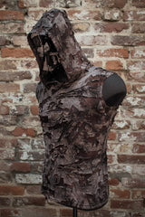 MEN'S HOODIE T - GREY ZOMBIE FABRIC