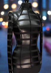 FUTURE SHOCK TOP - VINYL STRIPE FABRIC