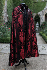 CLOAK OF DARKNESS - RED AND BLACK TAPESTRY