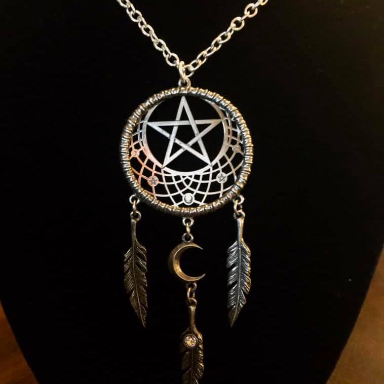 PAGAN DREAM CATCHER NECKLACE