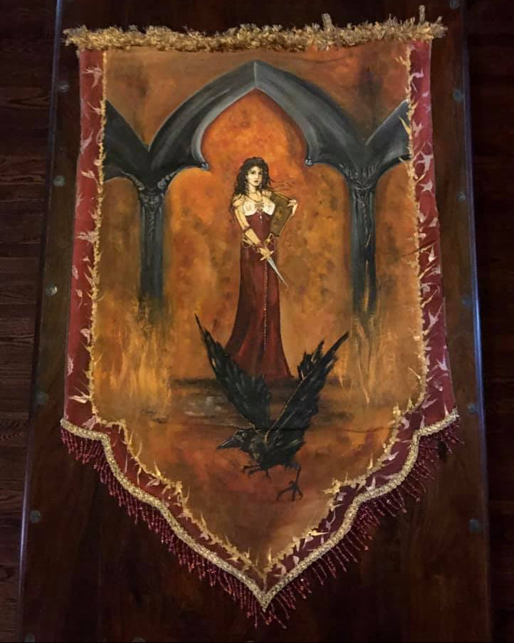 THE RED WITCH TAPESTRY