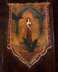 THE RED WITCH TAPESTRY