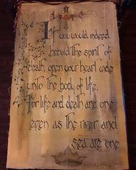 THE SPIRIT OF DEATH AND BODY OF LIFE TAPESTRY