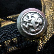 ANTIQUE MEDIEVAL LION BUTTONS - SMALL SIZE - One dozen Shrine of Hollywood button Buttons