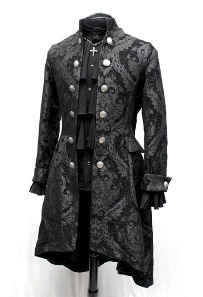 Shrine of Hollywood ORDER OF THE DRAGON COAT - BLACK TAPESTRY coat dragon Men's Coats tapestry