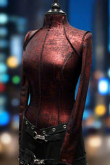 FUTURE SHOCK TOP - METALLIC RED