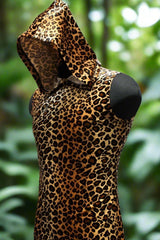 MEN'S HOODIE T - CHEETAH VELVET