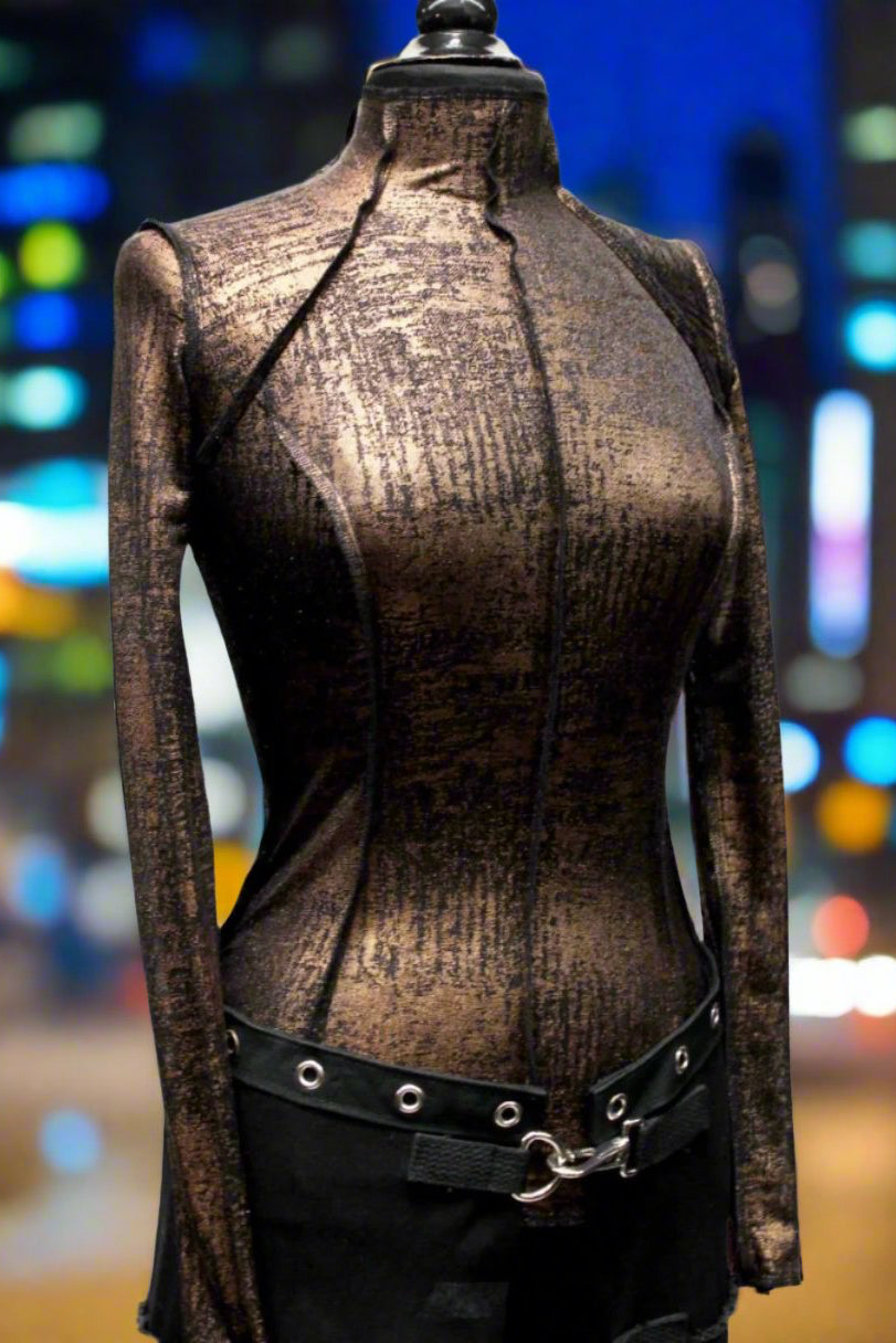 FUTURE SHOCK TOP - METALLIC BRONZE