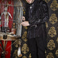 VICTORIAN TAILCOAT - BLACK TAPESTRY